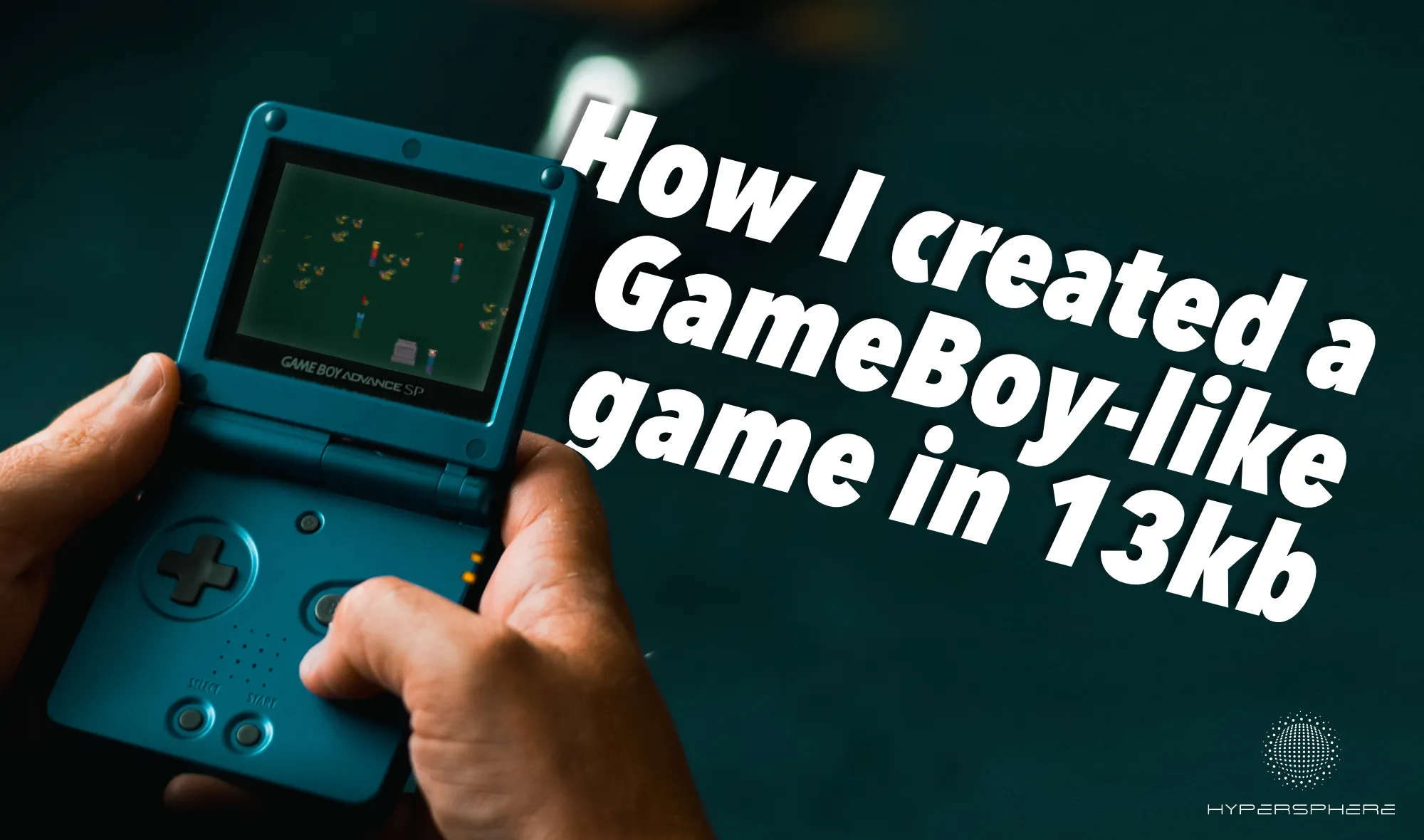 How I created a GameBoy-like game in 13kb